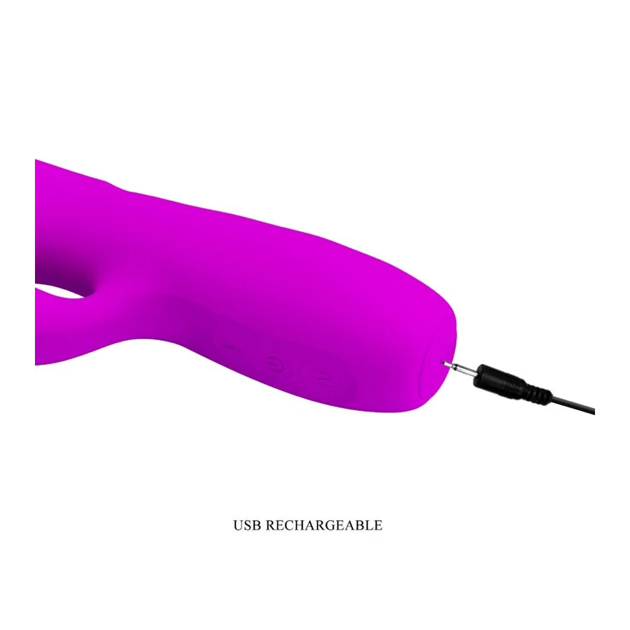 PRETTY LOVE - MELANIE PURPLE LADATTAVA RABIT VIBRATOR